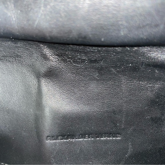 Alexander Wang Prisma Envelope Black Leather Shoulder Bag - Picture 7 of 16